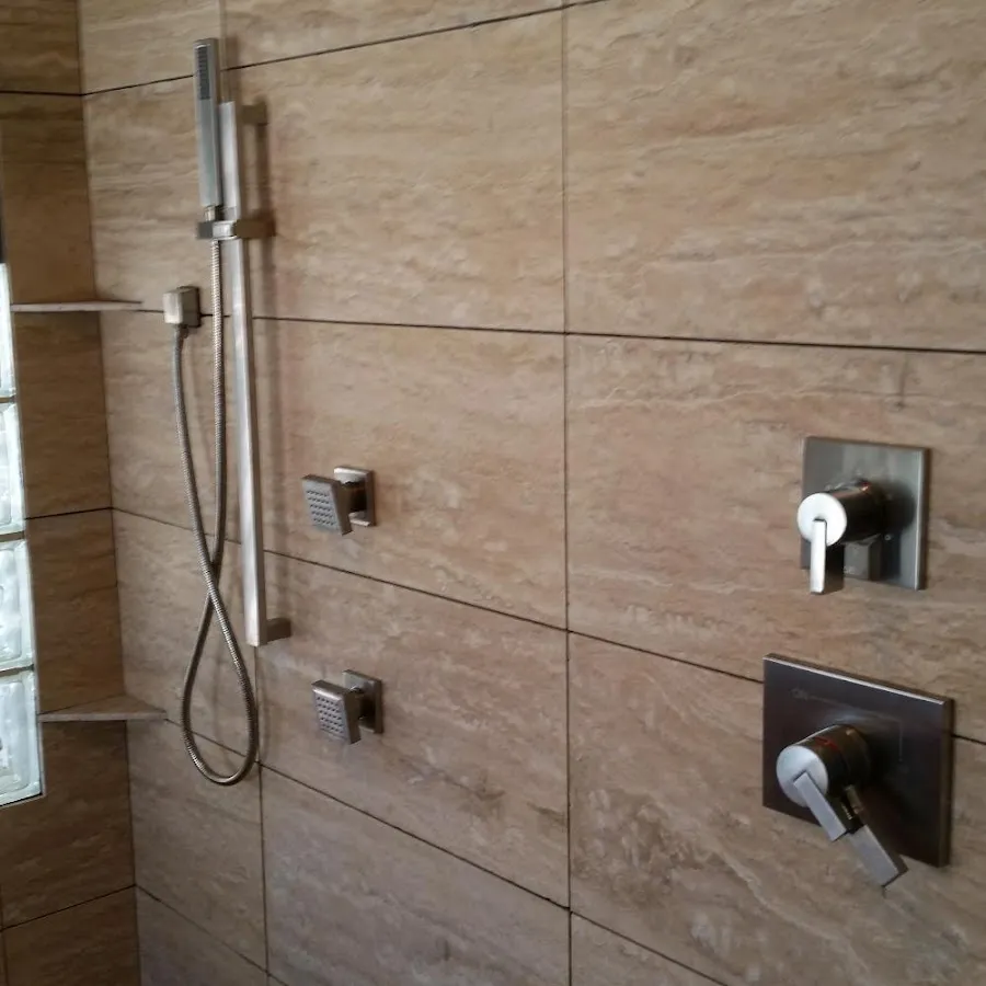 Shower fixture installation for Water Heater Replacement in Sitka